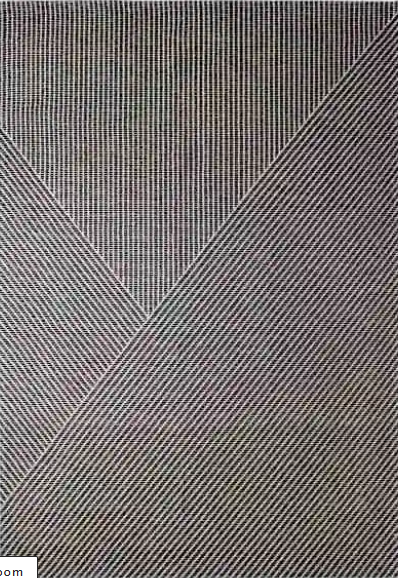 Found and Fable Dassel Black Woven Area Rug