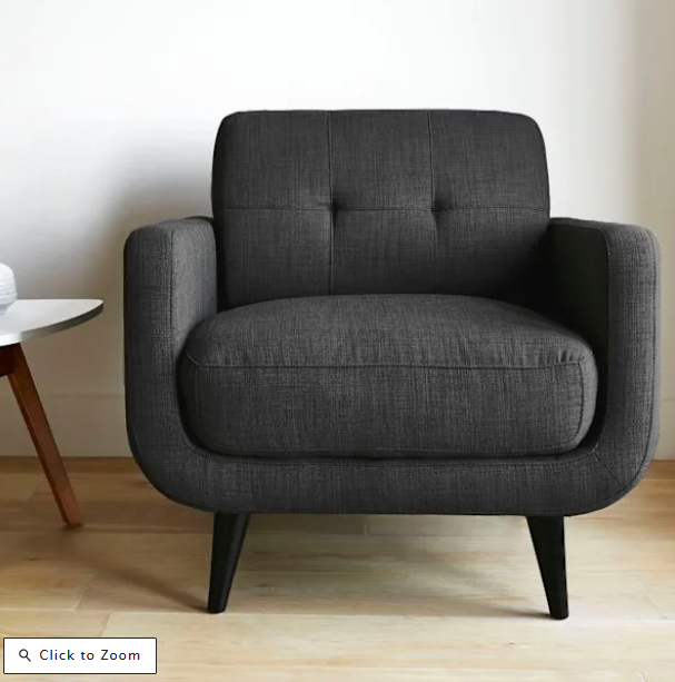 Crosby St Hadley Tufted Back Accent Chair