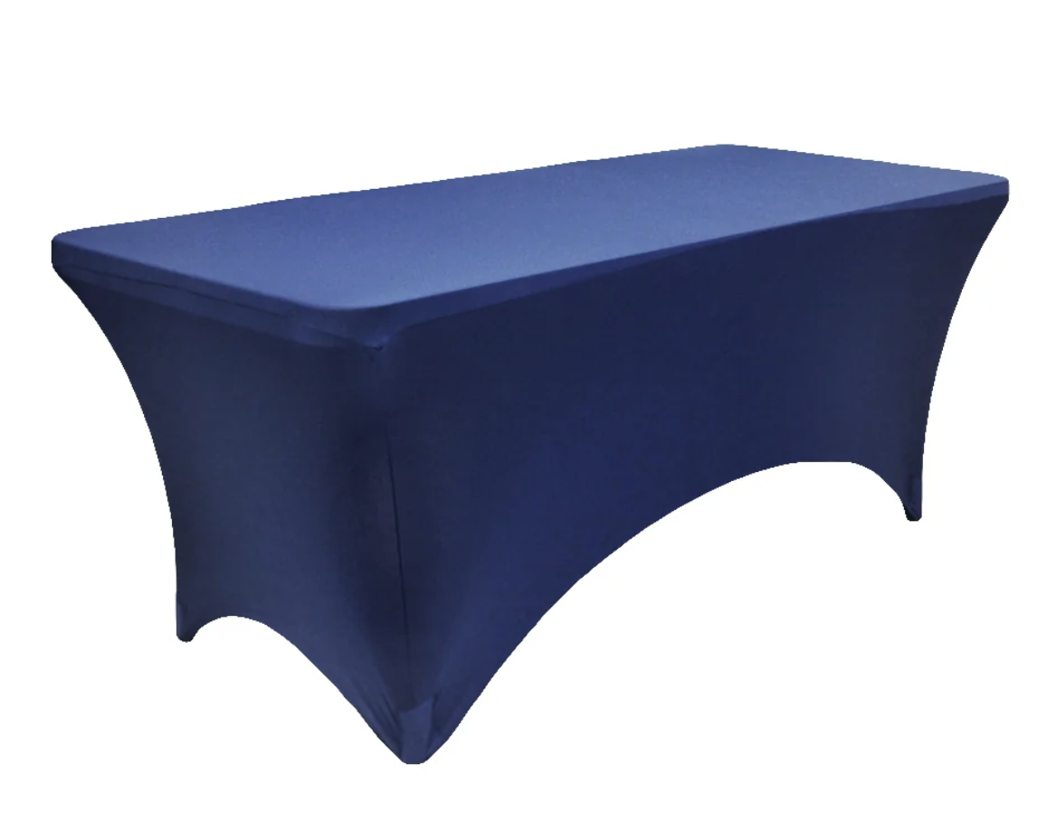 Navy Blue Spandex For 8Ft