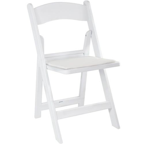 Premium White Garden Chairs